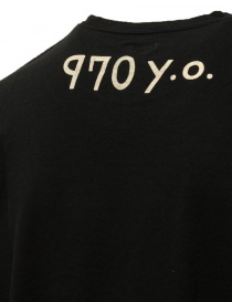 Kapital T-shirt nera con ceppo stampato prezzo