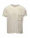 Kapital white t-shirt with front pocket buy online EK-362 WHITE