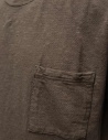 Kapital brown T-shirt with front pocket EK-362 I-B price