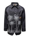 Kapital giacca-camicia in denim con palme ricamate acquista online K2203LJ038 INDIGO