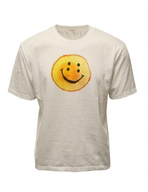 Kapital white T-shirt with stump pattern online