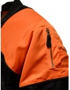 Kapital bomber-cuscino primaverile nero e arancione K2203LJ003 BLACK acquista online