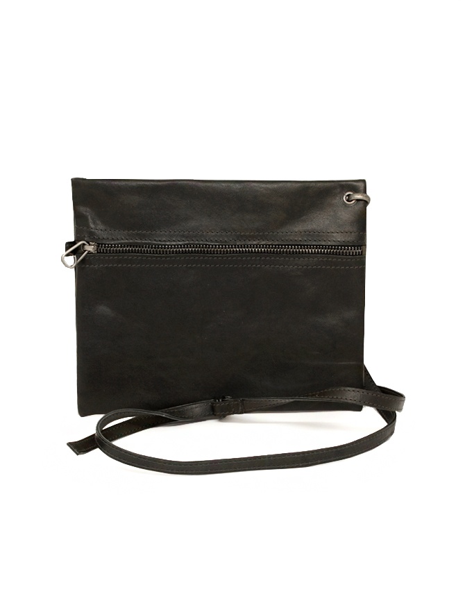 Deepti flat clutch in black horse leather LB-155 EMUF COL.80 bags online shopping