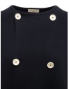 Ma'ry'ya blue double-breasted cotton cardigan with round neckline YGK041_12NAVY price