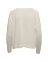 Ma'ry'ya white cotton sweater with a pocket shop online women s knitwear