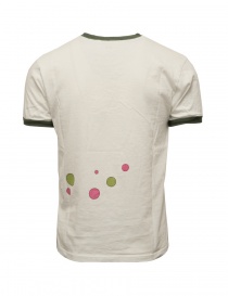 Kapital T-shirt bianca con stampa pop verde e rosa prezzo