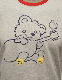 Kapital grey T-shirt with guitarist bear price