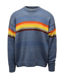 Kapital Rainbow & Rainbowy maglia blu con Smile sui gomiti K2203KN015 BL order online