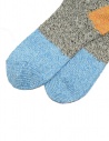 Kapital pistachio green and blue block colored socks shop online socks