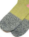 Kapital pistachio green and blue color block socks K2205XG538 BLUE price