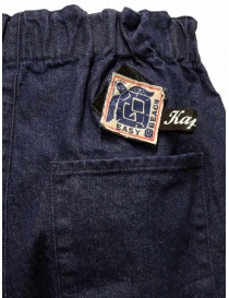 Kapital Easy Beach Go jeans cropped blu scuro