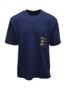 Kapital IDG Tengu Pennant 4 flags T-shirt in blue buy online EK-1226 IDG
