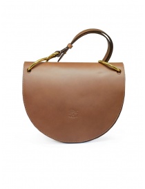 Il Bisonte Consuelo shoulder bag in chocolate brown BCR193PG0003 CIOCCOLATO BW273 order online