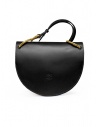 Il Bisonte Consuelo shoulder bag in black leather buy online BCR193PG0003 NERO BK240