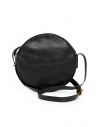 Il Bisonte Disco Bag in black leather buy online BCR094PVX001 NERO BK155