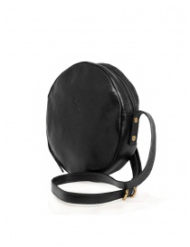Il Bisonte Disco Bag in black leather price