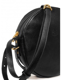 Il Bisonte Disco Bag in black leather bags price