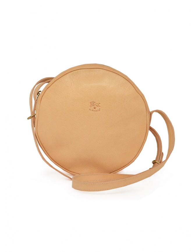 Il Bisonte Disco Bag in natural leather