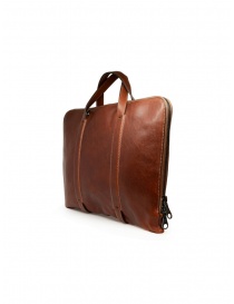 Il Bisonte valigetta porta tablet in pelle marrone seppia acquista online