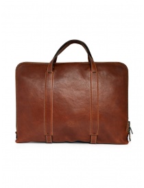 Il Bisonte tablet case in sepia brown leather online