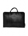 Il Bisonte black leather tablet holder briefcase buy online BBC040POX001 NERO BK131