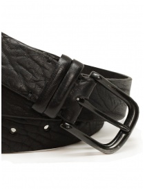 Post & Co. black leather belt