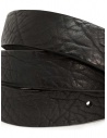 Post & Co. black leather belt PR53 TAP NERO price