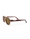 Kuboraum Z8 Red occhiali da sole rossi e doratishop online occhiali