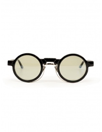 Kuboraum N9 black round glasses with grey lenses online