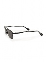 Kuboraum H57 occhiali rettangolari neri con lenti grigie H57 59-16 BMS 2grey prezzo