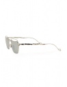 Kuboraum H71 occhiali in metallo silver con lenti a specchioshop online occhiali