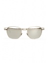 Kuboraum H71 occhiali in metallo silver con lenti a specchio acquista online H71 48-20 SI silver