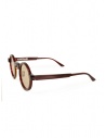 Kuboraum N9 round sunglasses red with brown lenses shop online glasses