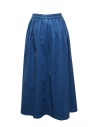 Cellar Door blue check seersucker cotton skirt shop online womens skirts