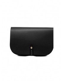 Il Bisonte Piccarda Medium shoulder bag in black leather BCR260PV0039 NERO BK256G order online