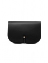 Il Bisonte Piccarda Medium borsa a tracolla in pelle nera acquista online BCR260PV0039 NERO BK256