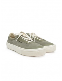 Mens shoes online: Shoto Dorf khaki sneakers in suede