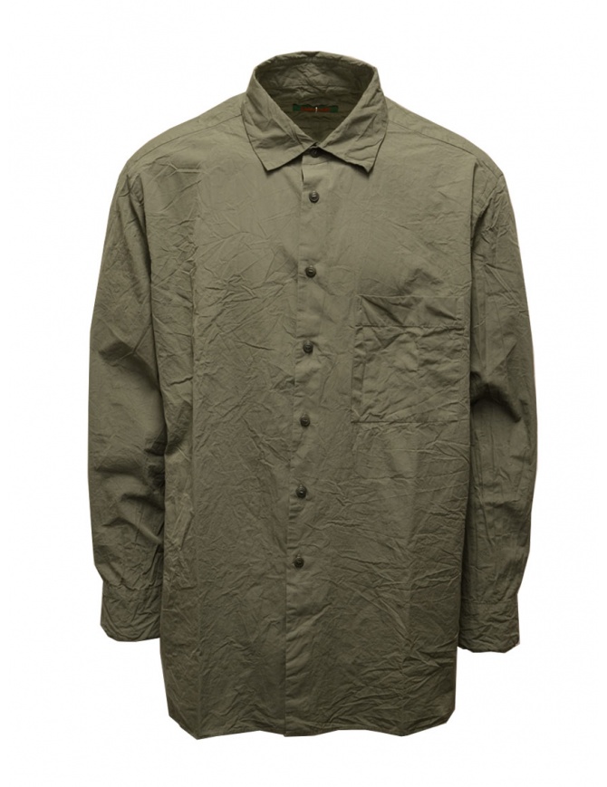 Casey Casey camicia oversize verde kaki 19HC264 LICHEN camicie uomo online shopping