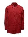 Casey Casey red oversized shirt buy online 19HC264 RUST