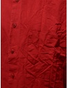 Casey Casey red oversized shirt 19HC264 RUST buy online