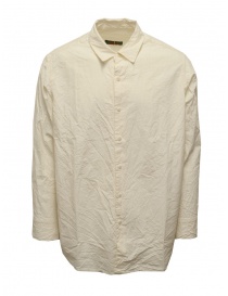 Camicie uomo online: Casey Casey camicia oversize color bianco naturale