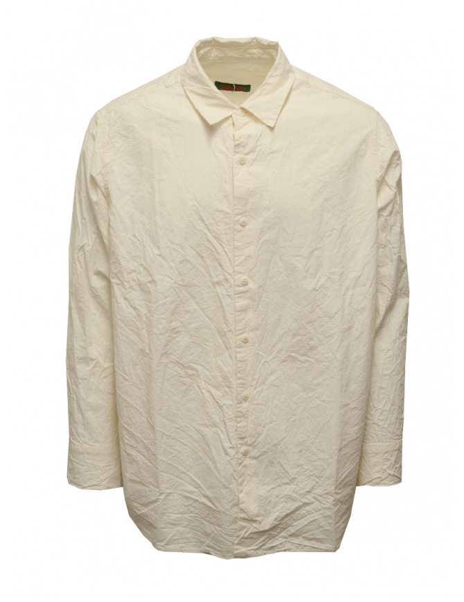 Casey Casey camicia oversize color bianco naturale 19HC265 NATURAL camicie uomo online shopping