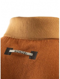 Monobi Icy Cotton orange polo shirt mens t shirts buy online