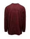 Casey Casey pullover in lana rosso borgogna da uomo S19001 BURGUNDI prezzo