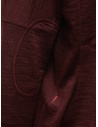 Casey Casey pullover in lana rosso borgogna da uomoshop online maglieria uomo