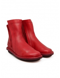 Trippen Humble red leather ankle boots online