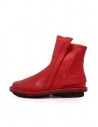 Trippen Humble red leather ankle boots shop online womens shoes