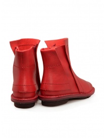 Trippen Humble red leather ankle boots price