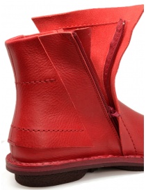 Trippen Humble red leather ankle boots womens shoes buy online