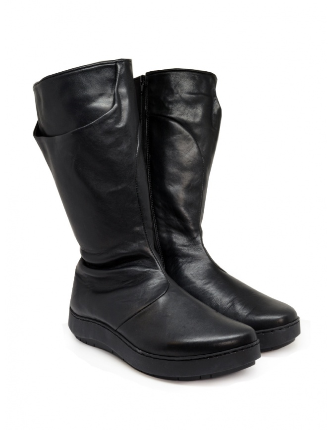 Trippen Hollow black boots for woman HOLLOW F SAT BLK-SAT womens shoes online shopping